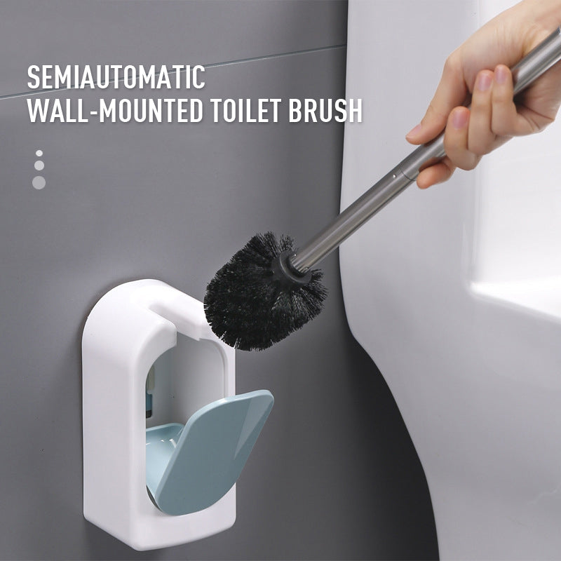 Solid Wood Phnom Penh Toilet Brush Can Be Wall-mounted