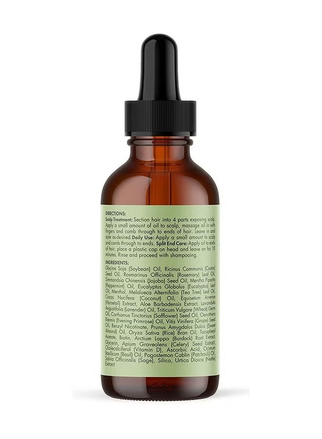 Rosemary Mint Scalp & Hair Strengthening Oil