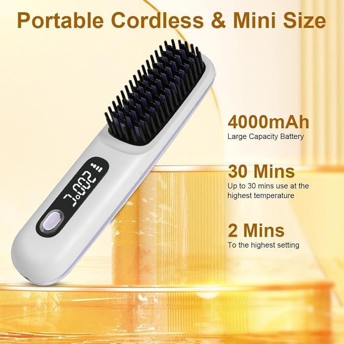 Denx - Wireless Hair Straightener