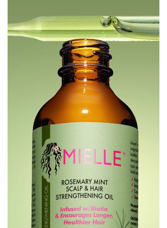 Rosemary Mint Scalp & Hair Strengthening Oil