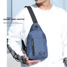 حقيبة خصر رجالية مقاومة للماء ذات سعة كبيرة 